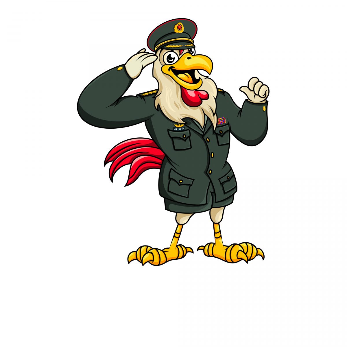 General Chicken logo from Freelancer.com